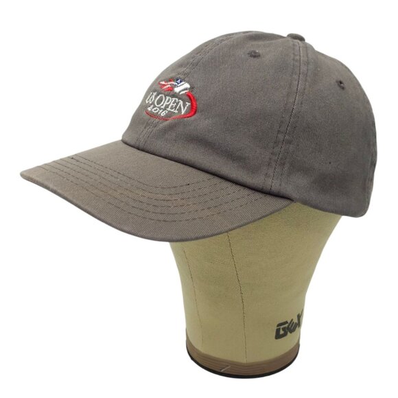 US Open 2016 Strapback Cap Hat Tennis Tournament Adjustable Adult Baseball Gray - Picture 2 of 14